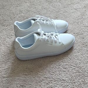 Cole Haan Classic White Lace-Up Sneakers